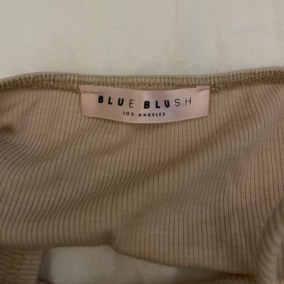 Beige Cut Out Slit Dress - Picture 3 of 3